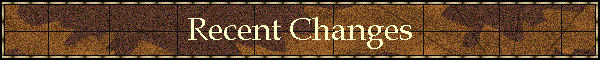 Recent Changes